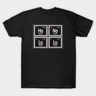 Honolulu City | Periodic Table T-Shirt